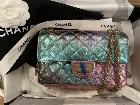 chanel reissue rainbow|chanel 2.55 reissue bag.